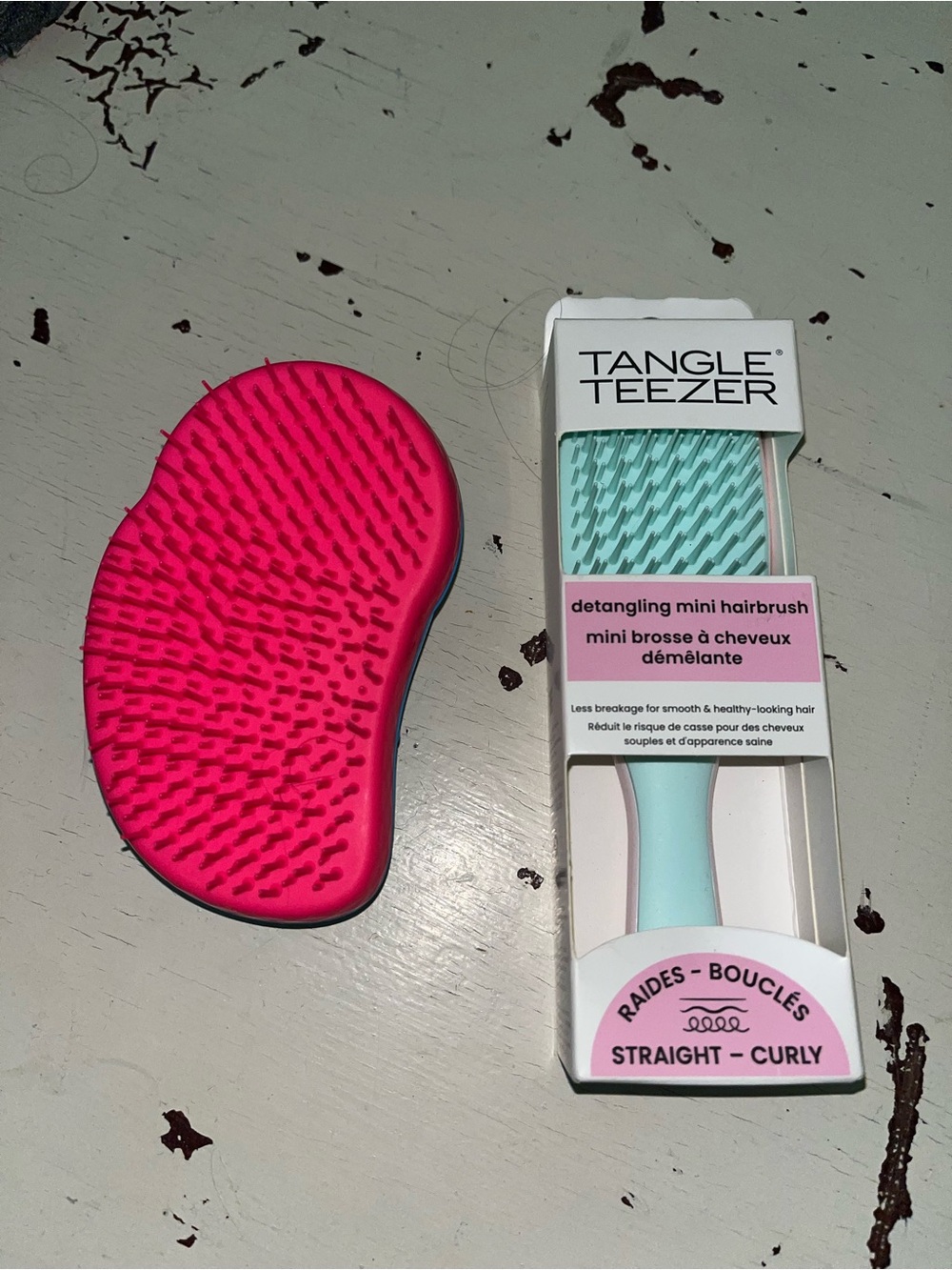 2 Detangling Mini Hairbrush